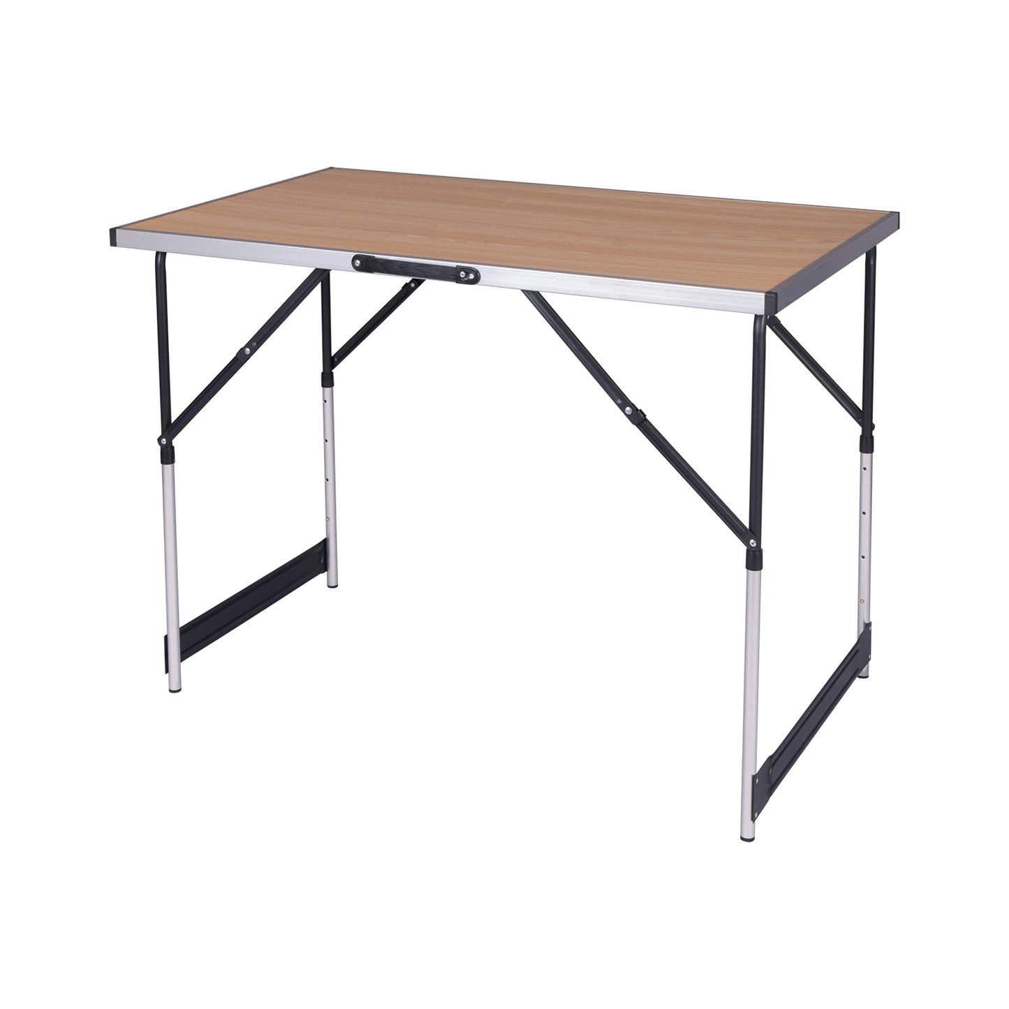 Aluminum Steel Folding Camping Table Foldable Outdoor Dinner Desk Garden Work Balcony Table for Family Party Picnic BBQ