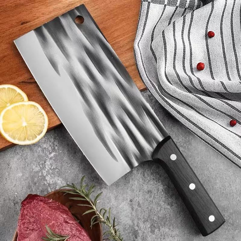 Chef Handle Kitchen Knife -High Hardness Stainless Steelknife for Versatile Home Use, Outdoor Camping & More,Durable Construction