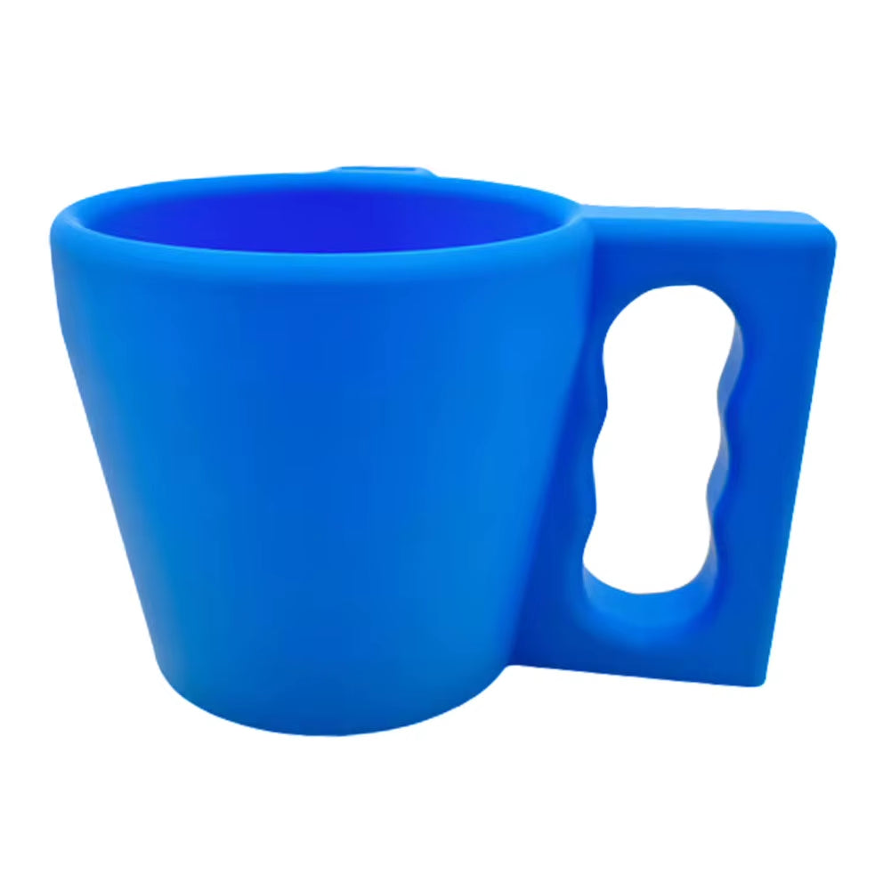 Insulated Cup Holder Reusable Ice Cream Sleeve Plastic with Handle Spoon Holder for Yogurt and Frozen Desserts