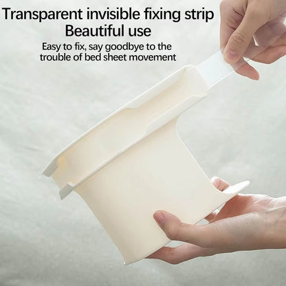 4Pcs Bed Corner Sheet Grippers Straps Heavy Duty Mattress Straps for All Sheet Sizes, Non-Slip Sheet Holders Secure Bed Sheets