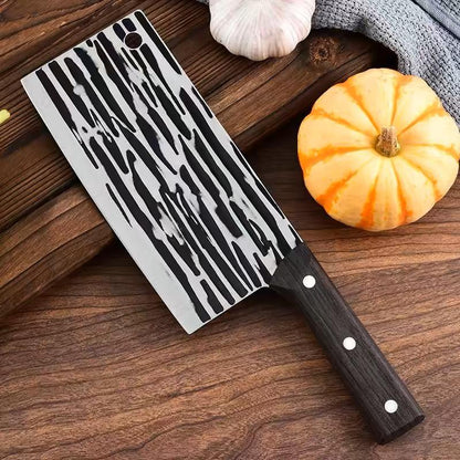 Chef Handle Kitchen Knife -High Hardness Stainless Steelknife for Versatile Home Use, Outdoor Camping & More,Durable Construction