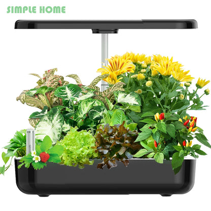 Hydroponics Growing System for Indoor Garden with Led Grow Light Non-Toxic Soilless Smart Planting Machine