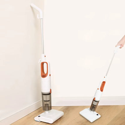 Vacuum Cleaner Brushless 400W High Power Cleaning Machine Dual Use Dry and Wet Button Rod Type 19000PA Vacuum Cleaner for Home