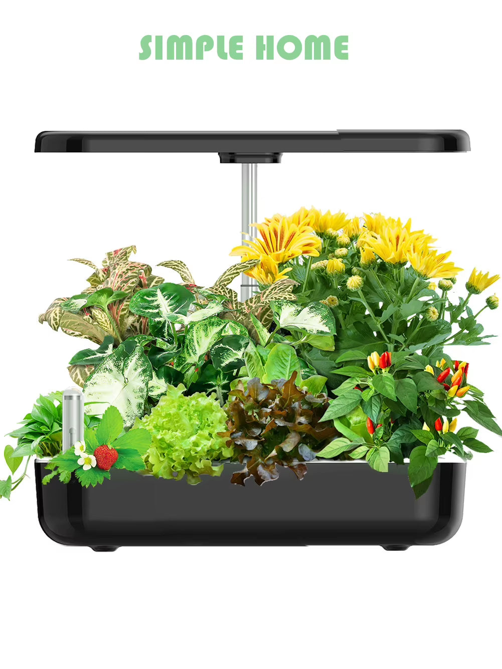 Hydroponics Growing System for Indoor Garden with Led Grow Light Non-Toxic Soilless Smart Planting Machine