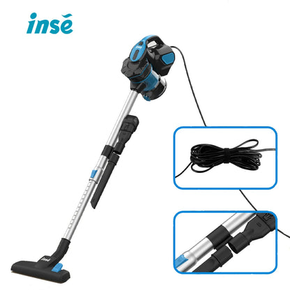 Wired Vacuum Cleaner  I5 Handheld Stick Vacuum With18Kpa 600W Powerful Suction Bagless Vacuum for Household Cleaning