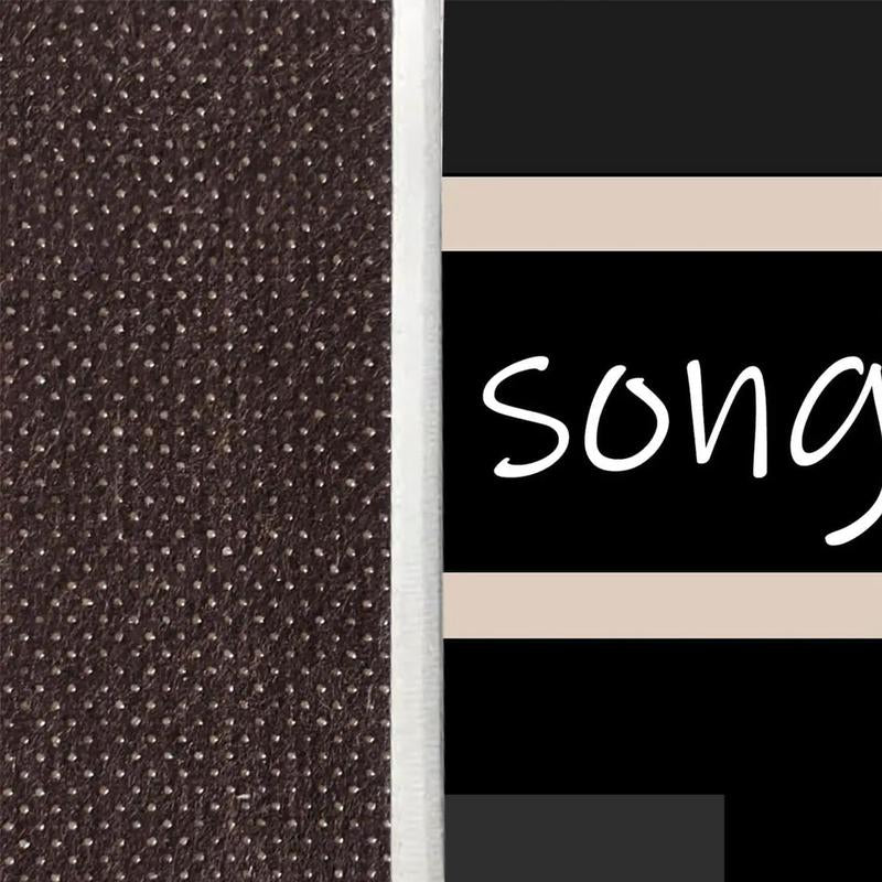 Magnetic Tape Pattern Rug, 1 Count Modern Style Non-Slip Floor Mat, Home Decoration Mat for Living Room & Bedroom & Kitchen