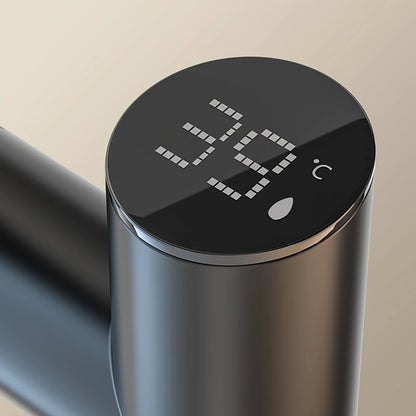 Digital Display LED Basin Faucet 360 Rotation Multi-Function Stream Sprayer Hot Cold Water Sink Mixer Wash Tap for Bathroom