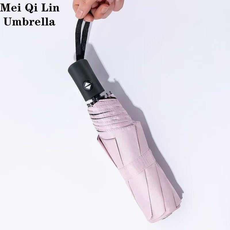 1 Fully Automatic Umbrella, Easy to Use, Compact and Portable Design, Suitable for Travel, Windproof Features, Rain and Water Weather Resistance, Business Folding Umbrella Waterproof Rain Black Travel Umbrella Compact Umbrella