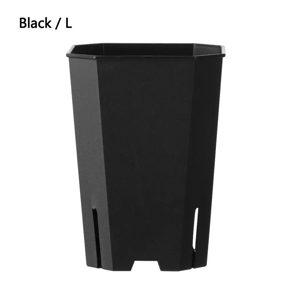 Plastics Side Hole Flower Pot Octagonal Square Pots Wholesale Succulent Flower Pots Resin Succulents Vientiane Pots Transparent