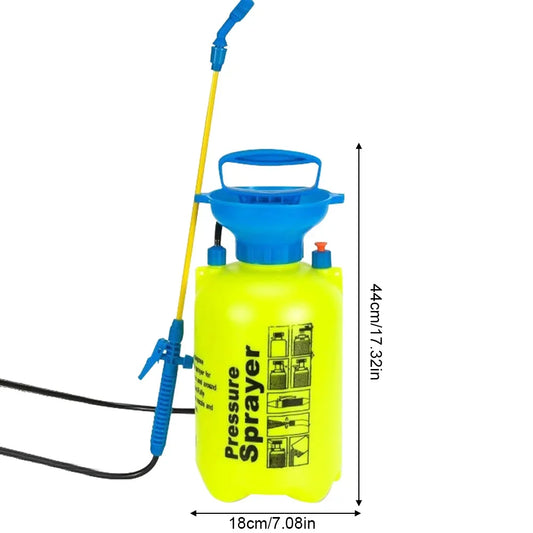 5/8L Gardening Household Water Pump Pressure Sprayer Adjustable Strap Plant Spray Bottle Agriculture Gardening Irrigation Tool