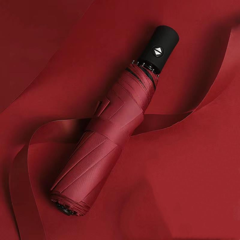 1 Fully Automatic Umbrella, Easy to Use, Compact and Portable Design, Suitable for Travel, Windproof Features, Rain and Water Weather Resistance, Business Folding Umbrella Waterproof Rain Black Travel Umbrella Compact Umbrella
