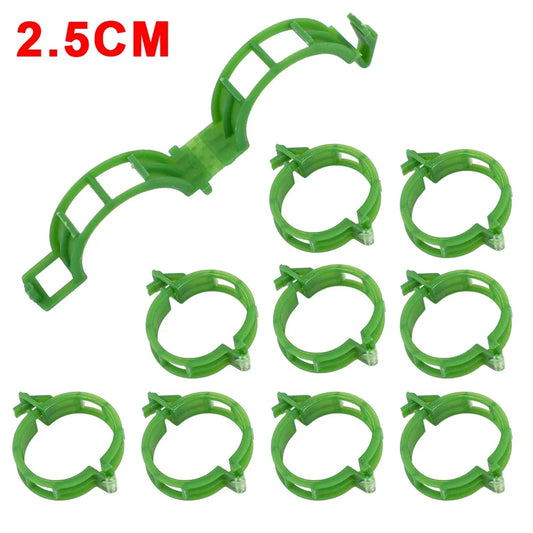 100/1Pcs Plant Support Clips Supports Connects Reusable Grafting Fixing Buckle for Support Grape Vines Tomato Gardening Supplies