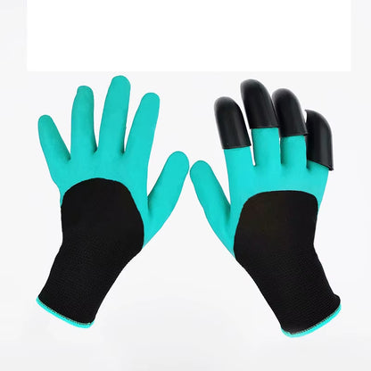 Gardening Gloves with Claws Breathable Waterproof Working Digging Planting Sting-Resistant Non-Slip Protective Latex Gloves