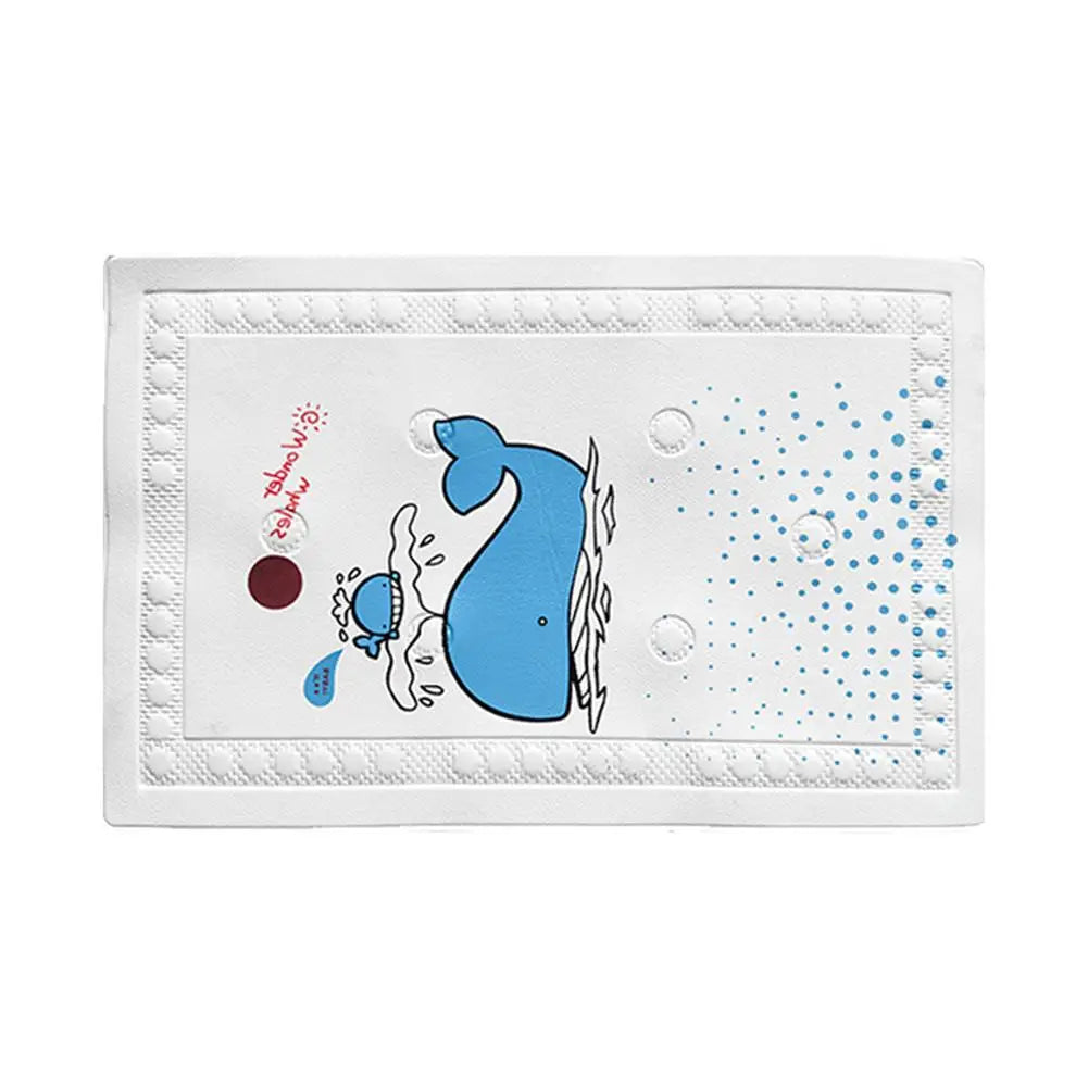 Baby Bath Mat with Baby Shower Seat Bathtub Cushion Back Support Non-Slip Safety Comfortable Chair Baby Bath Seat