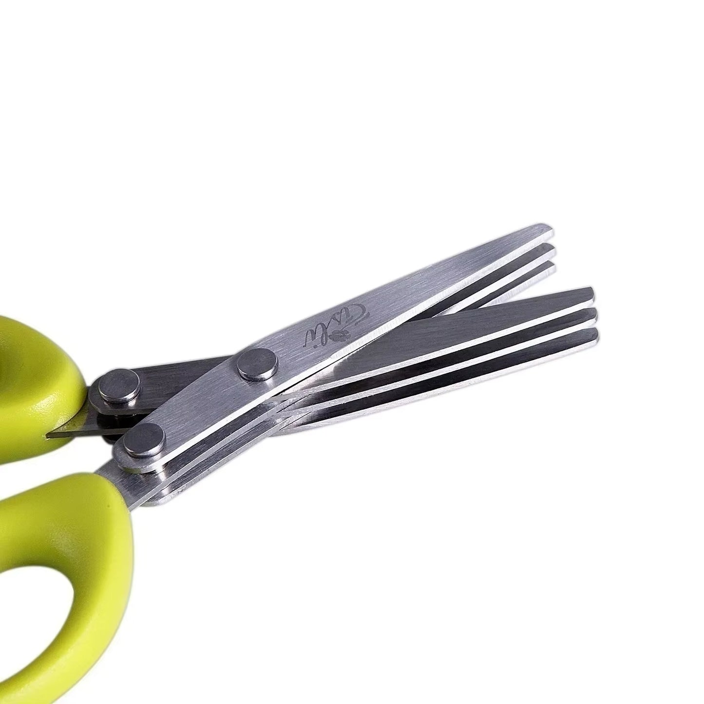 Multi Functional Stainless Steel 3 5 Layer Kitchen Scissors for Pepper Scallion Laver Cutting Chopping Cooking Tool